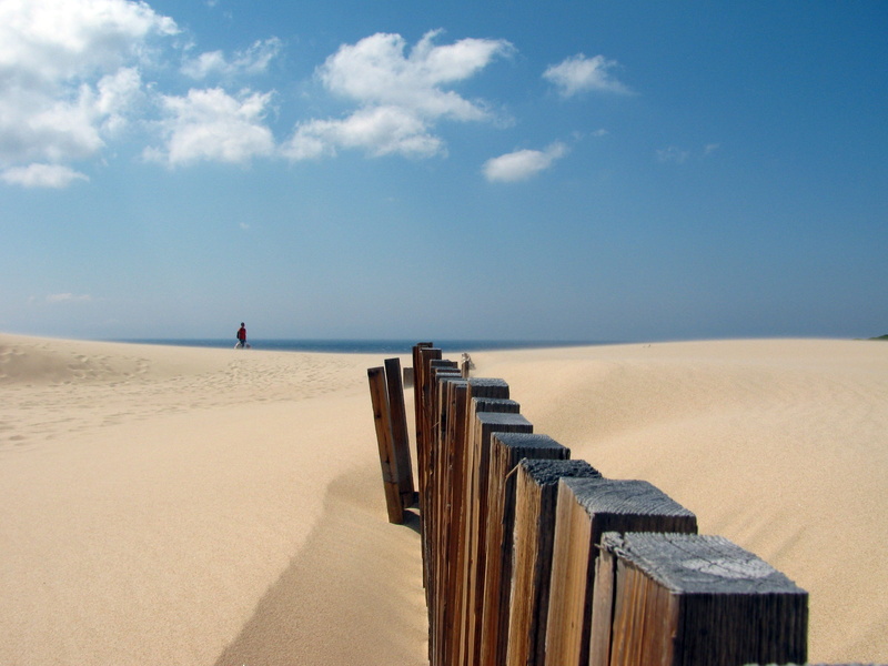 sand, andalusia, 2K, dunes, post, rate, spain, wood, scenics - nature, cloud - sky, landscape, sky, tranquil scene, water, climate, cadiz, holiday, outdoors