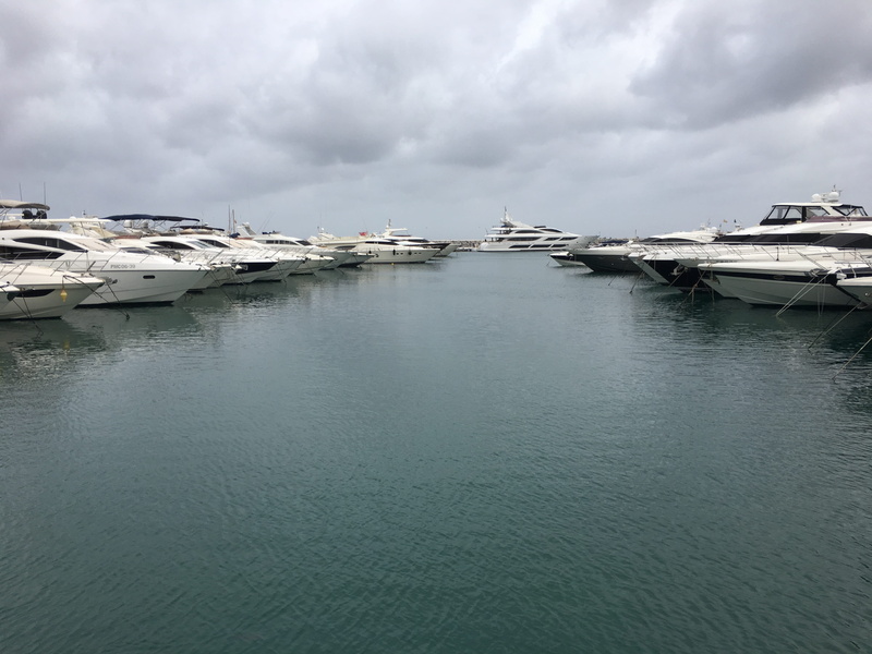 moored, nautical vessel, marbella, travel, outdoors, harbour, water, harbor, nature, mode of transportation, sea, boats, sky, no people, waterfront, 4K