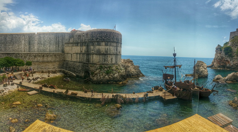 1080P, pirates, Croatia, ship, Television Sets, movie Sets, Dubrovnik, Set, Game Of Thrones, Film set, sea, Coast