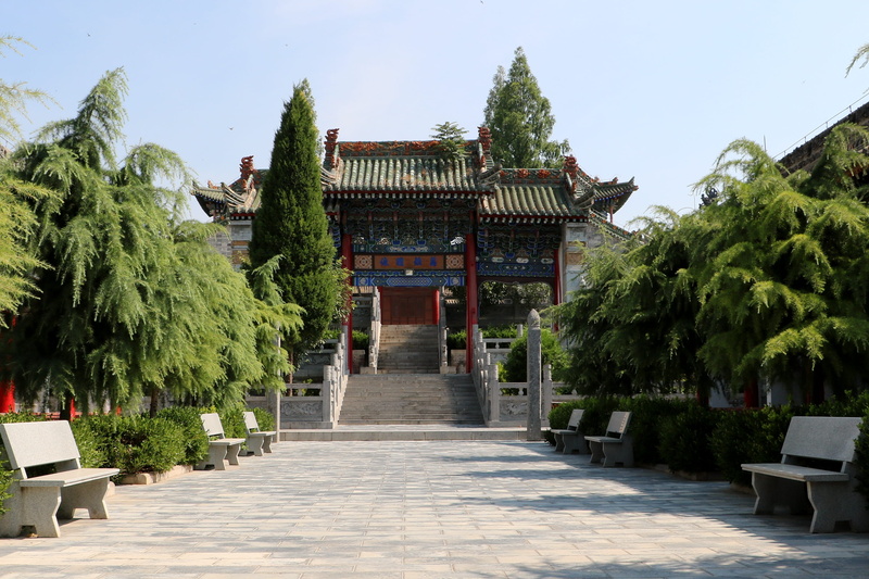 day, 2K, spirituality, museum, travel destinations, place of worship, growth, plant, built structure, tree, nature, shaanxi, green color, belief, building exterior