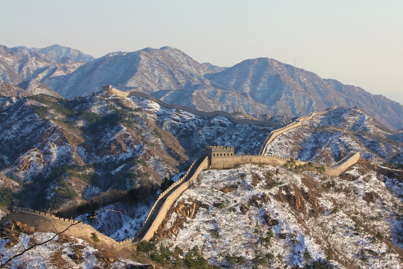 nature, clear sky, mountain range, scenics - nature, Mountain, architecture, landscape, sky, climate, Monuments, tranquil scene, Winter, travel destinations