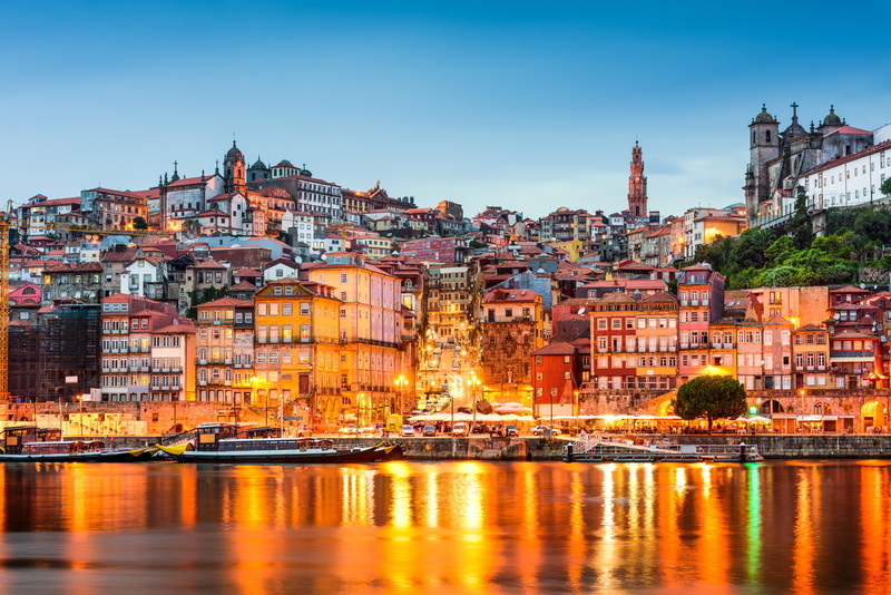 megapolis, houses, cities, portugal, Lisbon, clouds, 5K