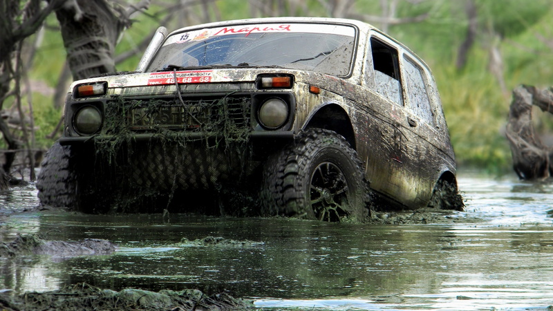 dirty, crash, off-road, 4wd, nature, vaz, competition, mode of transportation, machinery, accidents and disasters, run-down, motor vehicle, land Vehicle