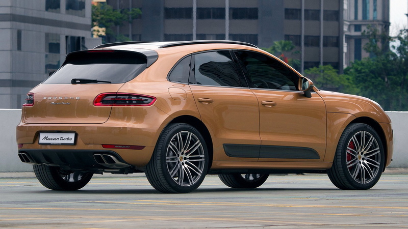Porsche, Crossover Car, Luxury Car, Compact Car, Car, 1080P, Porsche Macan Turbo, Brown Car, SUV