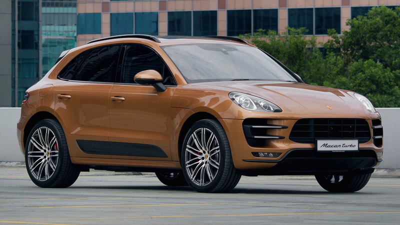 1080P, Crossover Car, Porsche, Compact Car, Brown Car, Car, SUV, Luxury Car, Porsche Macan Turbo