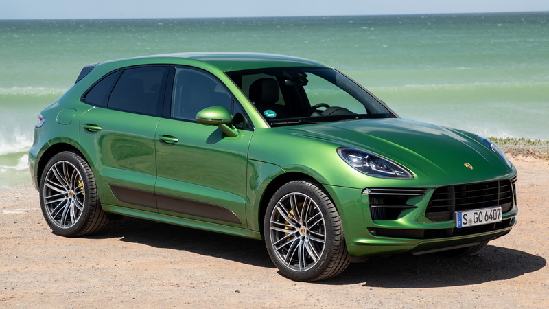Compact Car, 1080P, Green Car, Porsche, Crossover Car, SUV, Luxury Car, Car, Porsche Macan Turbo