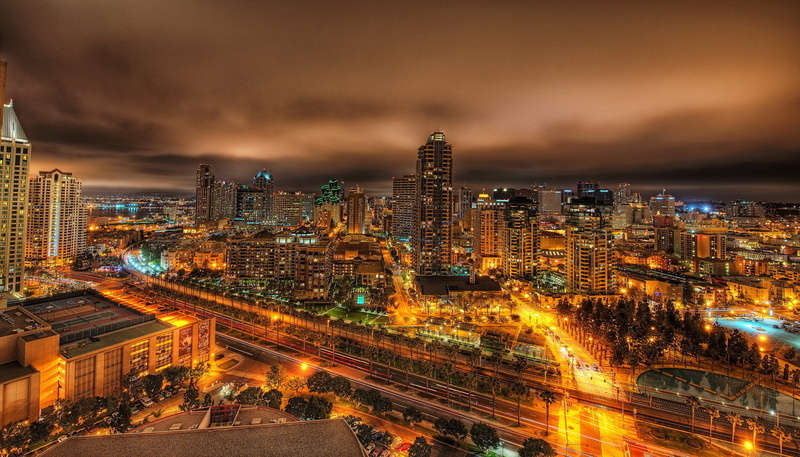 home, road, 2K, long exposure, cloud - sky, CA, multicolored, built structure, City, no people, city life, modern, skyscraper, city street, skyscrapers