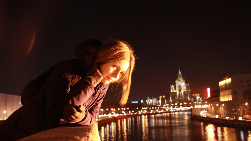 moscow, night, x, 1080P, redheads, rivers, cityscapes, hd, women, nature, art