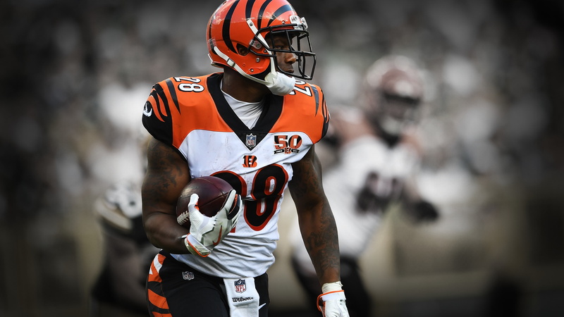 4K, Cincinnati Bengals, oh, Photoshop, Cincinnati, Joe Mixon, athletes, Ohio, American Football, nfl