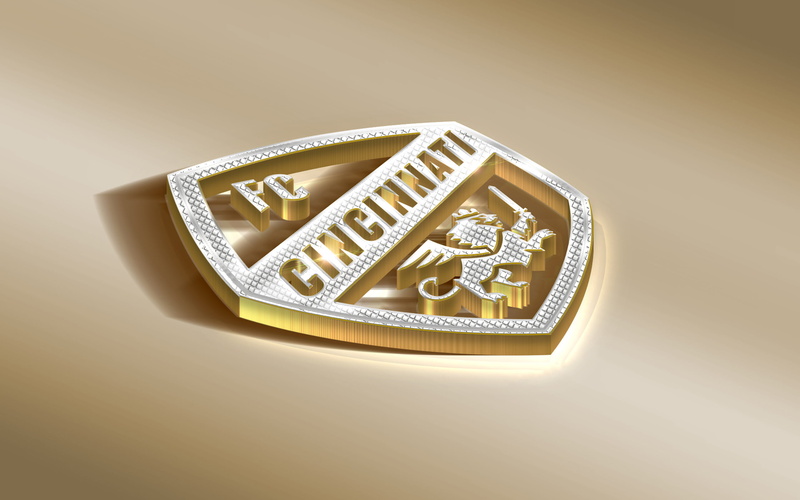 Emblem, FC Cincinnati, 2K, Logo, MLS, Soccer