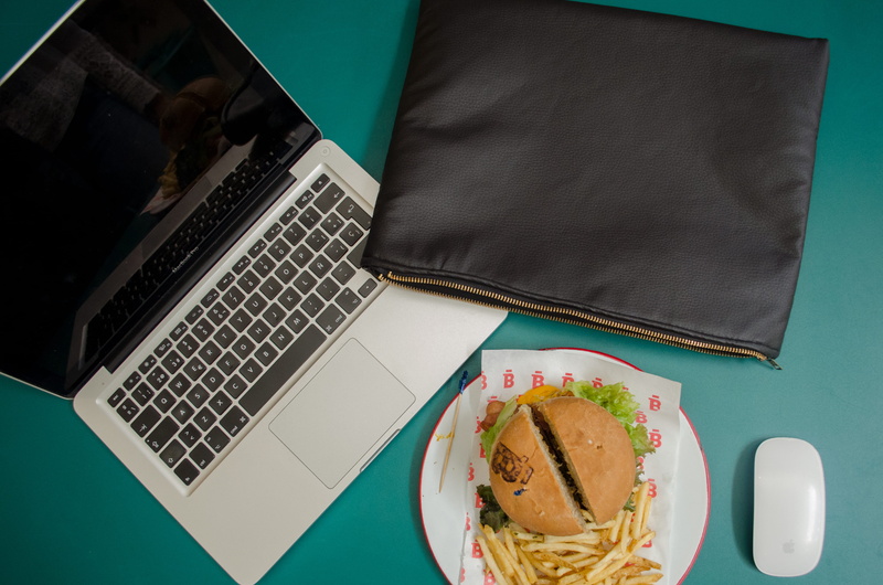 indoors, white, black, bread, mexico, meal, directly above, high angle view, lether, foorporn, design, laptop, breakfast, freshness, case, still life, computer equipment