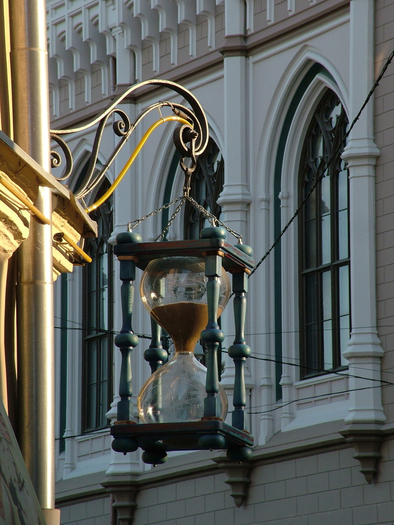 no people, Riga, lighting equipment, Old Town, outdoors, window, statue, architecture, hanging, Latvia, metal, arch, city, riga old town, building, low angle view