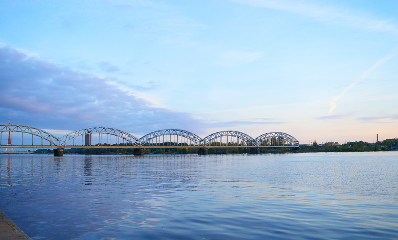 daugava, quay, showplace, city, arch bridge, nature, waterfront, building exterior, outdoors, water, bridge - man made structure, architecture, cloud - sky