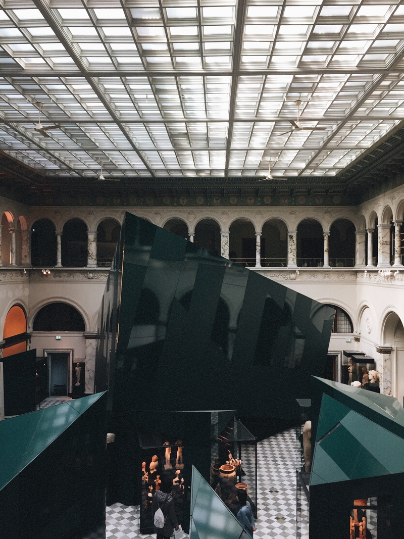 standing, human, stockholm, men, person, geometric, arched, gamla stan, interior design, building, reflection, indoors, real people, day, skylight, patio