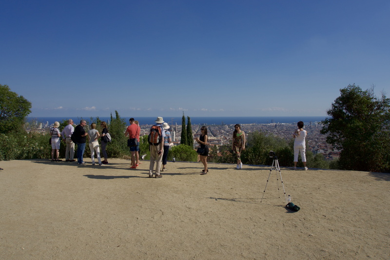playing, sea, sport, bcn, standing, park güell, day, barcelona, group of people, sky, clear sky, nature, beach, people, water, 5K, men, women, copy space