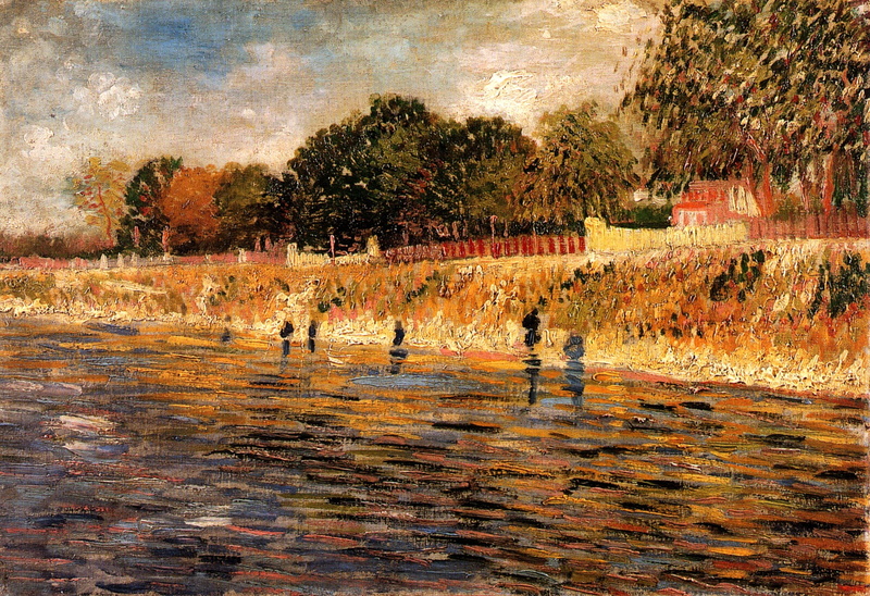 Vincent van Gogh, 1080P, The Banks, of the Seine