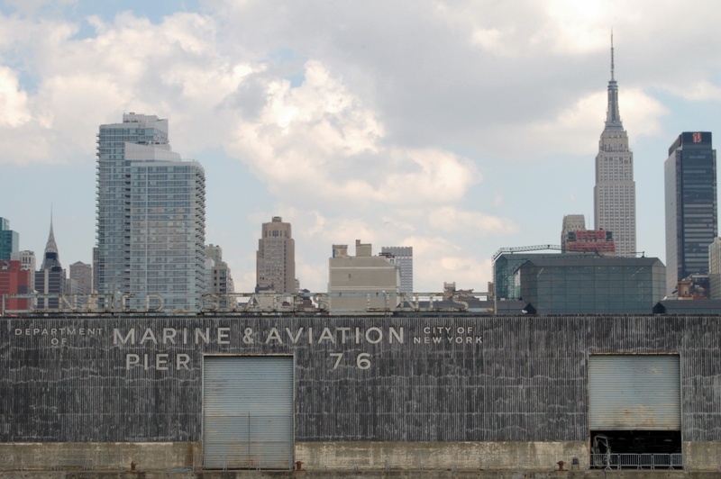building, grey, pier, new york, cloud - sky, nature, sky, architecture, built structure, office, tower, concrete, marine and aviation, daytime, day, wall