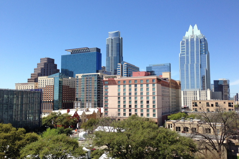 tree, skyscraper, daylight, corporate, travel destinations, downtown, contemporary, modern, tower, austin texas, building, texas, urban skyline, nature