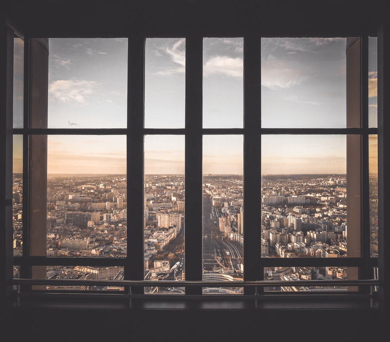 residential district, apartment, sky, frame, brown, condominium, glass, glass - material, building exterior, office building exterior, establishment, infrastructure