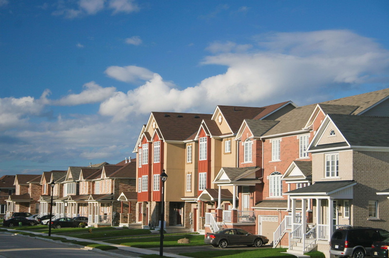 no people, sky, building exterior, built structure, condominium, mode of transportation, luxury, entrance, modern, nature, roof, condo, home, 2K, residential district