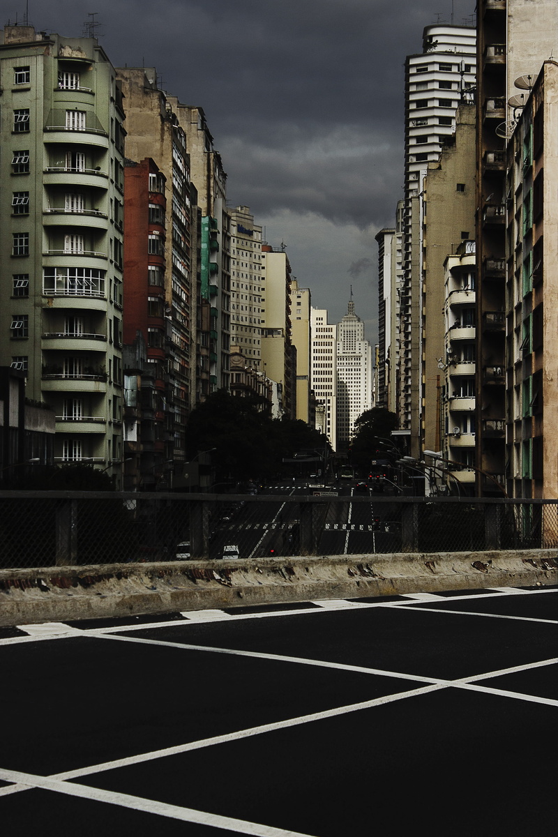 street, via elevado presidente joão goulart, marking, sky, minhocão, day, building, symbol, transportation, no people, building exterior, são paulo, sport