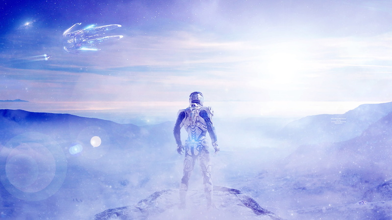 Ark Hyperion, 1080P, Mass Effect: Andromeda, video games, Mass Effect, snow, Ryder