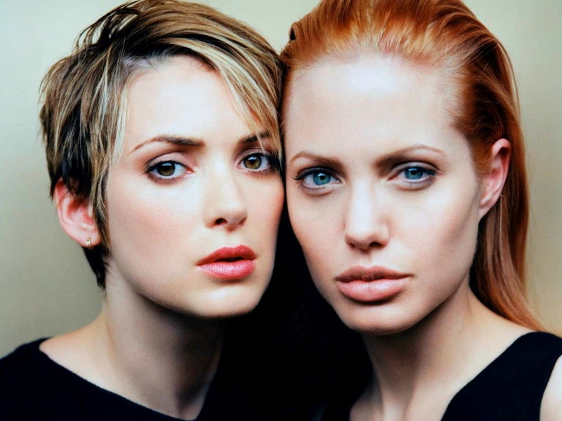 beautiful woman, teenager, Winona ryder, headshot, adult, Girl interrupted, young women, Lisa rowe, young adult, two people, Susanna kaysen, looking at camera