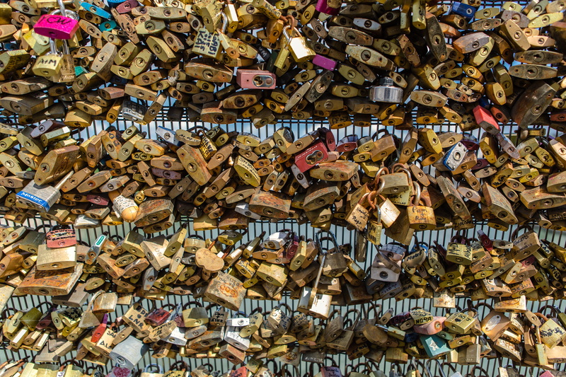 love, engagement, forever, no people, positive emotion, protection, abundance, dedication, fence, large group of objects, variation, culture, hanging, safety