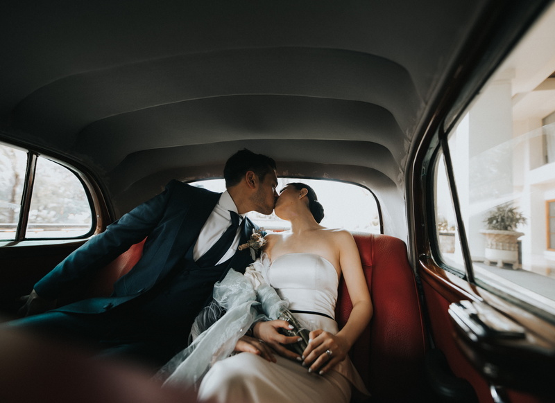 people, two people, indonesium, car, couple, young adult, men, three quarter length, vehicle interior, transportation, focus, wedding car, photography
