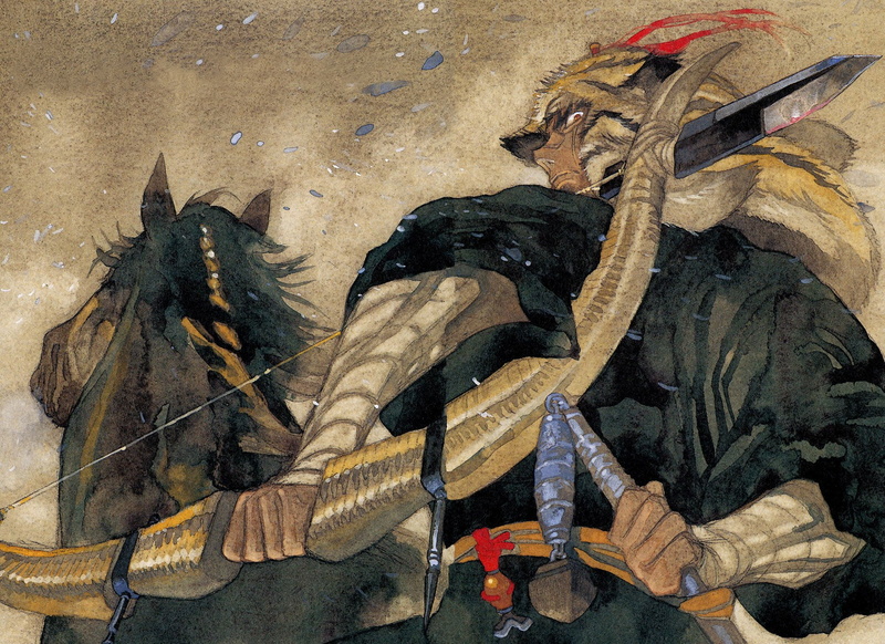 weapon, hell, bow, 1080P, fur, back, shut, harabal, itoh
