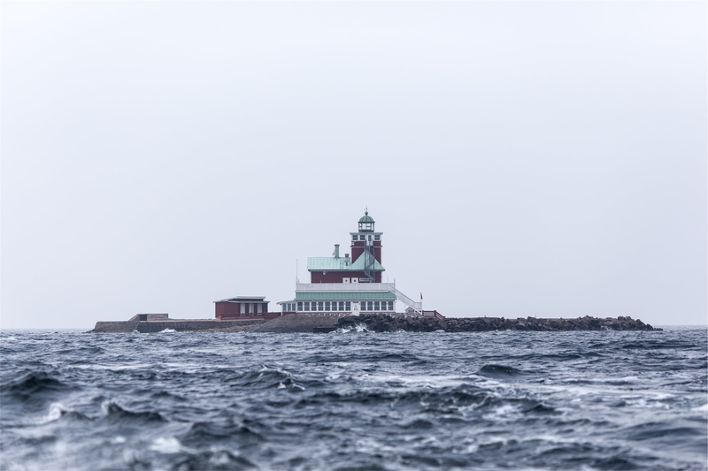 1080P, building, motion, white, rocks, ship, water, coast, waves, no people, architecture, near, shipping, house, navy, red, travel, copy space, travel destinations