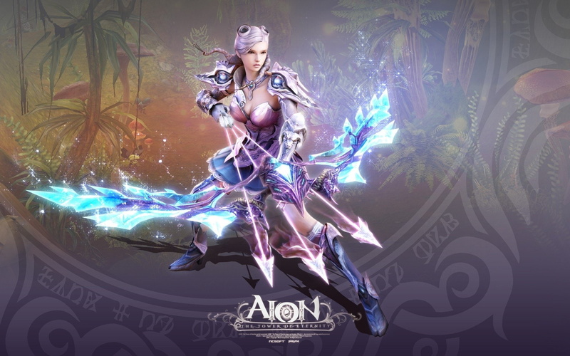 Aion: Tower Of Eternity, Woman Warrior, Video Game, Girl, Bow, 1080P