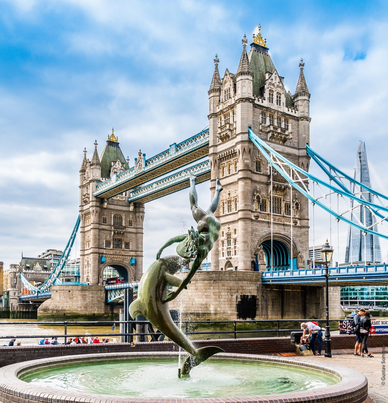 transportation, outdoors, bridge - man made structure, men, tourism, incidental people, london, nature, sky, tower bridge, places of interest, travel destinations