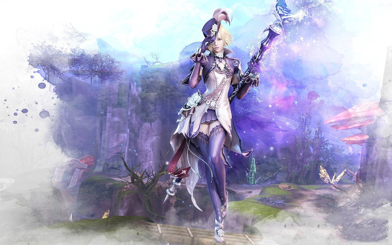 Woman, Aion: Tower Of Eternity, Video Game, Girl, Fantasy, 1080P, Purple