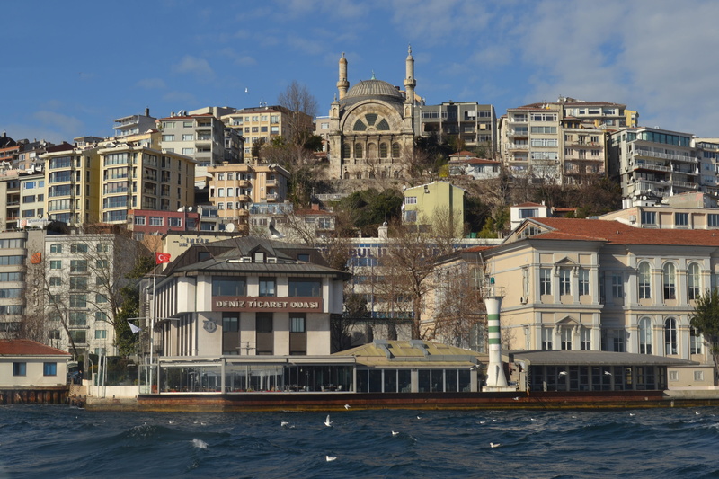 4K, istanbul, waterfront, building exterior, travel destinations, religion, architecture, building, city, sky, residential district, strait, day, spirituality