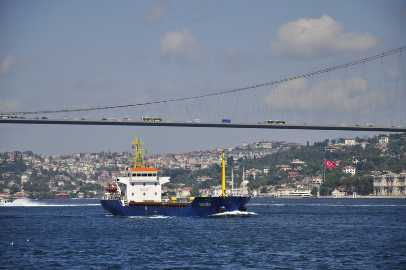 nautical vessel, istanbul, bridge - man made structure, waterfront, city, mode of transportation, sailboat, architecture, connection, bridge, built structure