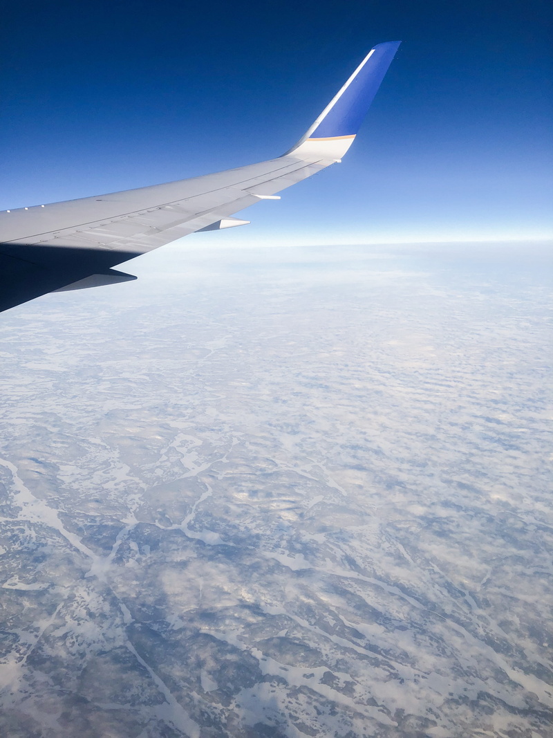 air vehicle, air, tranquil scene, nature, environment, landscape, traveling, day, sky, transportation, scenery, united airline, aircraft wing, 4K, no people