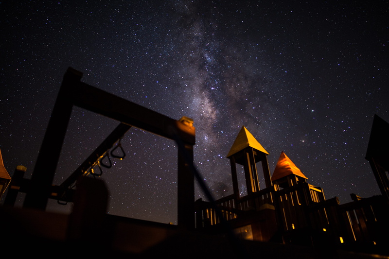 industry, 5K, galaxy, sky, star - space, space, playground, star, star field, astronomy, jungle gym, scenics - nature, long exposure, astronomy telescope