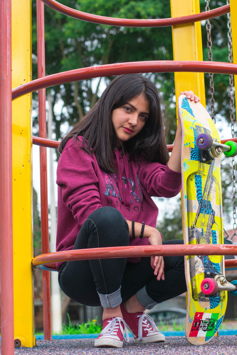 jungle gym, eyes, long hair, young women, portrait, hair, girls, females, child, real people, elegance, beautiful, childhood, leisure activity, lifestyles