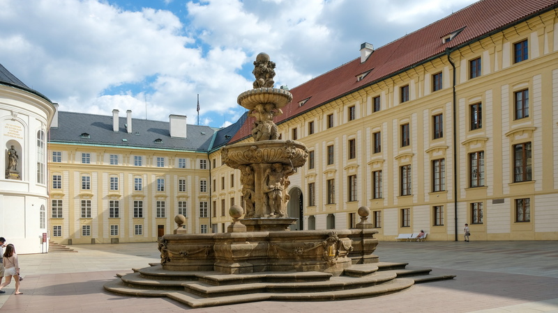 beige, historically, window, city, built structure, day, white, art and craft, travel destinations, history, storey, czech republic, nature, fountain, 5K