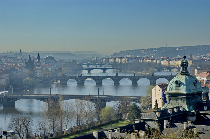 historical, europe, place of worship, aerial, outdoors, built structure, the past, architecture, religion, famous, clear sky, 4K, building, bridge - man made structure