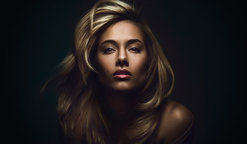 women, long hair, studio shot, indoors, human hair, front view, s, blond hair, adult, beautiful people, human face, looking at camera, beautiful woman