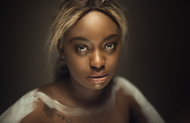 one person, adult, human body part, Tonny Jørgensen, beautiful people, women, face, looking at camera, 500px, young adult, hair, dark, indoors, portrait
