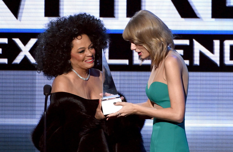 american music awards 2014, diana, swift, music, shoulder, dress, black, ross, s, women, awards, taylor swift, american, 1080P, taylor, grey, diana ross
