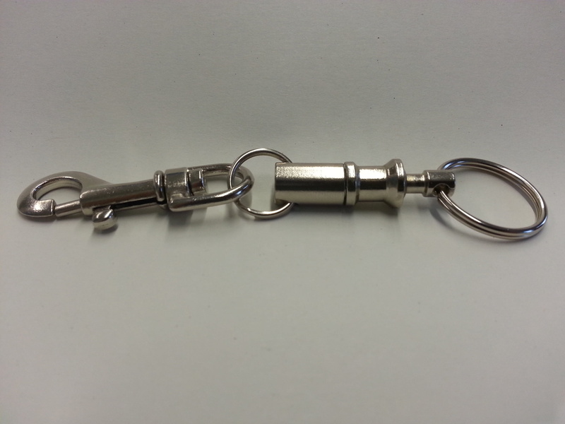 Hook, silver - metal, fix, clip, Metal, still life, Keychain, high angle view, iron, steel, table, no people, silver colored, chain, 2K, studio shot, connection