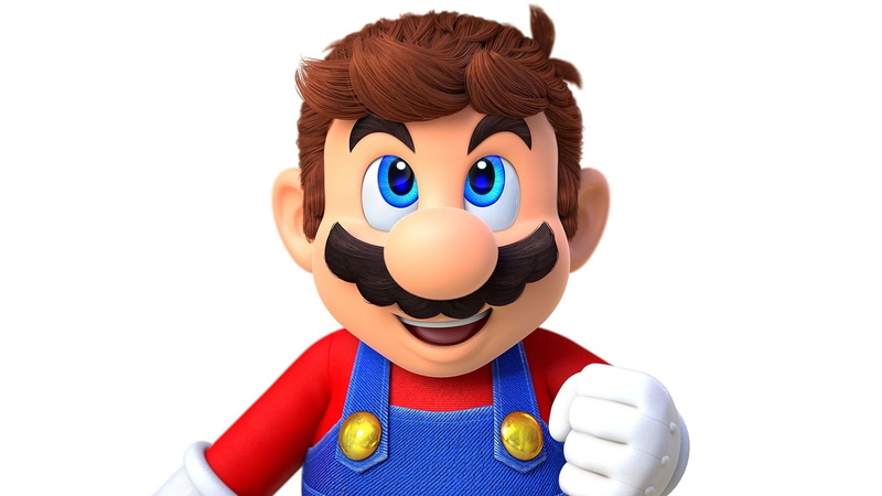 1080P, Mario, nose, hair, mustache, Super Mario Odyssey, jumpsuit, glove, hand