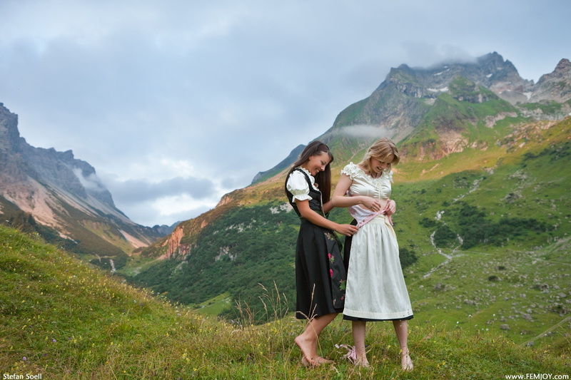 nature, femjoy, belinda, scenic, bavaria, 4K, hills, art, blondes, meado, hd, lesbians, magazine, smiles, women, mountains, brunettes