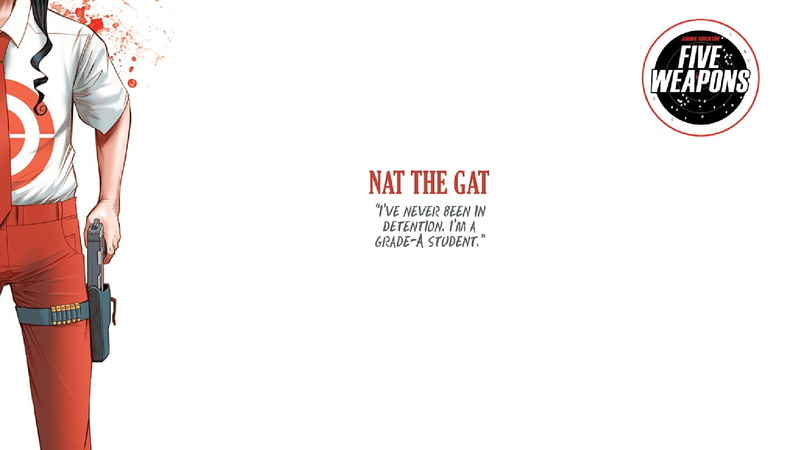 Five Weapons, Comics, 1080P, Nat the Gat