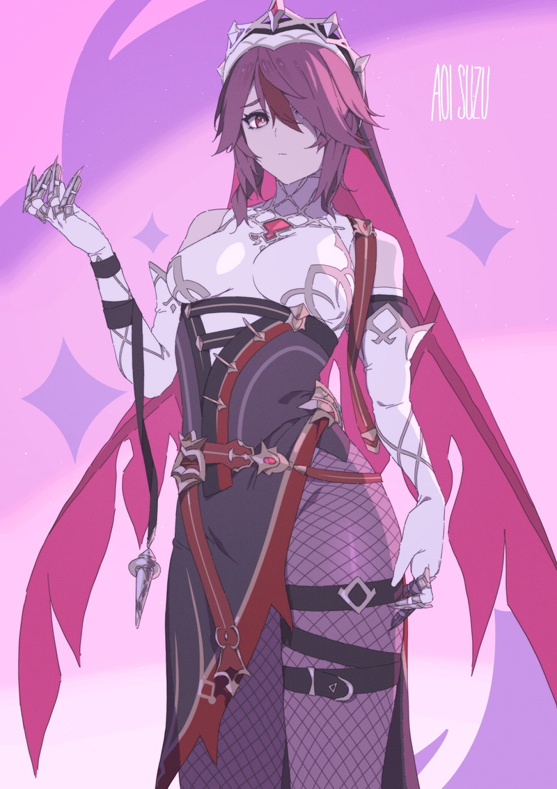720P, Rosaria (Genshin Impact), bodystockings, anime girls, Genshin Impact