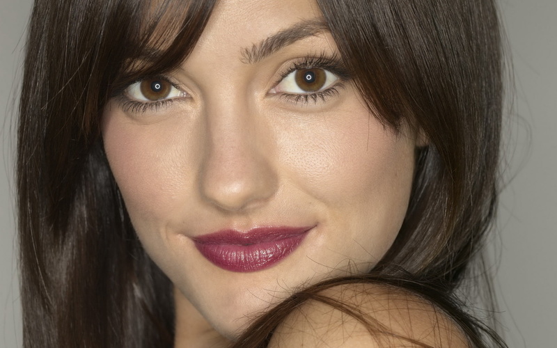 beauty, 720P, minka, girl, kelly, brown, eyes, actress, woman, brunette